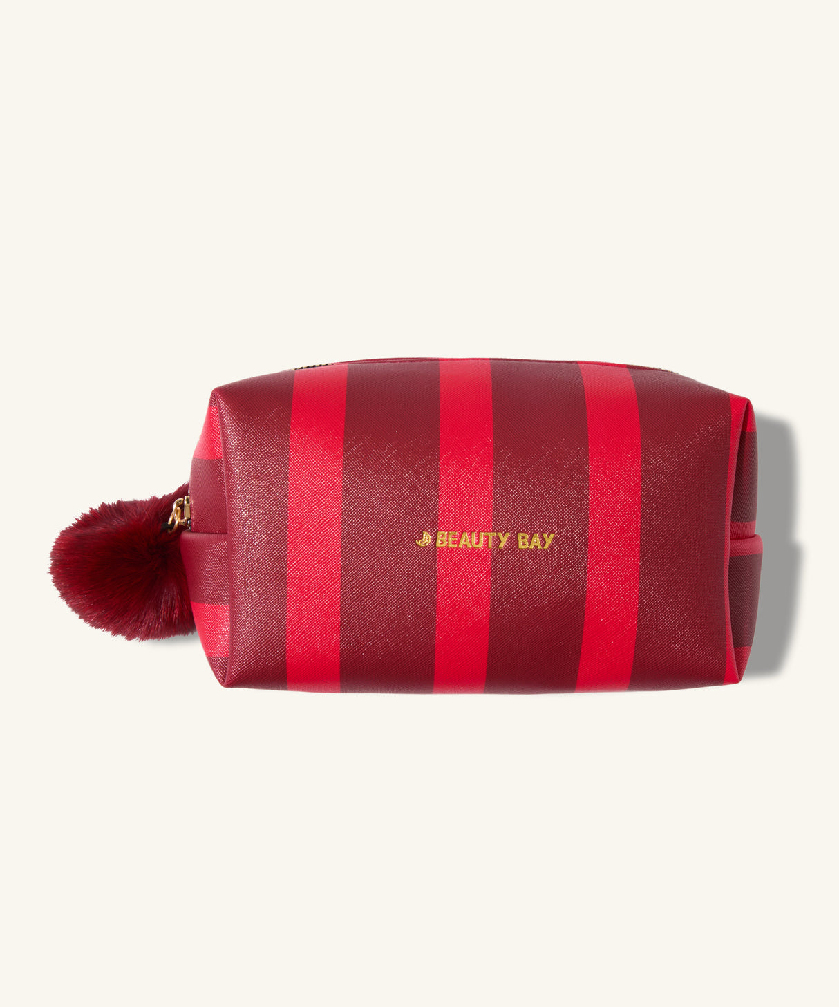 Striped Makeup Bag