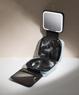 LED Mirror Beauty Organiser Black